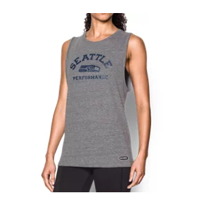 Women's NFL Combine Authentic UA Muscle T-Shirt