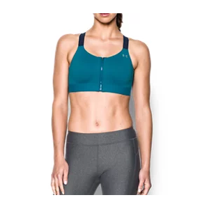 Women's Armour Eclipse High - Zip Sports Bra