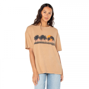 Roxy Palm Stripe Tee - Women's