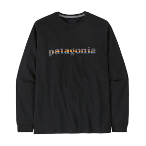 Patagonia Long Sleeve 73 Text Logo Responsibili-Tee - Men's