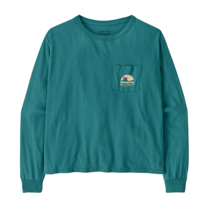 Patagonia Long Sleeve Applied Imagination Easy Cut Organic Pocket Shirt - Women's