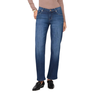 DUER Performance Denim Mid Rise Straight Pant - Women's
