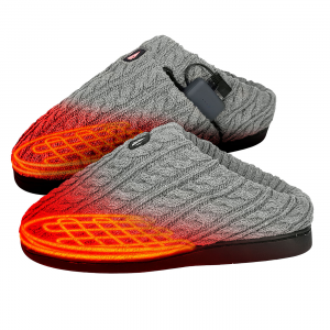 ActionHeat 5V Cable Knit Heated Slipper