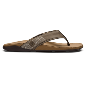 OluKai Tuahine Waterproof Leather Beach Sandal - Men's