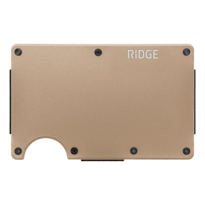 The Ridge Ridge Aluminum Wallet w/ Money Clip