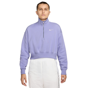 Nike Sportswear Phoenix Fleece 1/2 Zip Cropped Sweatshirt - Women's