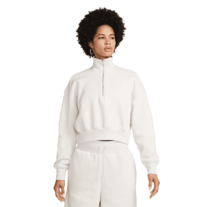 Nike Sportswear Phoenix Fleece 1/2 Zip Cropped Sweatshirt - Women's