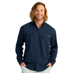 Huk Tide Point Long Sleeve Shirt - Men's