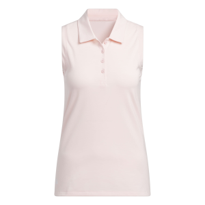 adidas Ultimate365 Solid Sleeveless Polo Shirt - Women's
