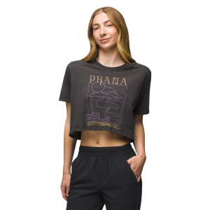 prAna Everyday Vintage-Washed Graphic Crop T-Shirt - Women's