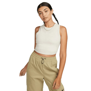 Nike Sportswear Chill Knit Tight Cropped Mini-Rib Tank Top - Women's