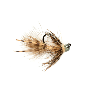 Fulling Mill Tungsten Jig Bugger Tan Barbless