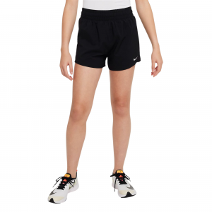 Nike One Dri-FIT High-Waisted Woven Training Shorts - Girls'