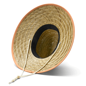Hemlock Tangerine Straw Hat