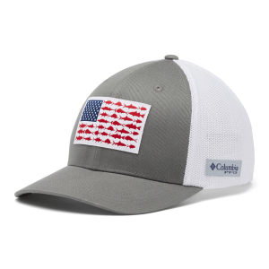 Columbia PFG Mesh Fish Flag Ball Cap