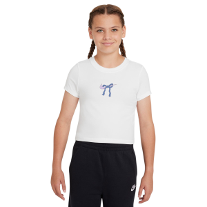 Nike Sportswear Bow Tee - Girls'