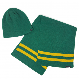 Hurley New Yorker Beanie/Scarf Set - Men's