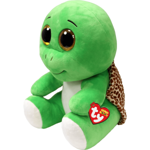 Ty Turbo Green Turtle Large Beanie Boo Plush