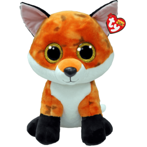 Ty Meadow Fox Large Beanie Boo Plush