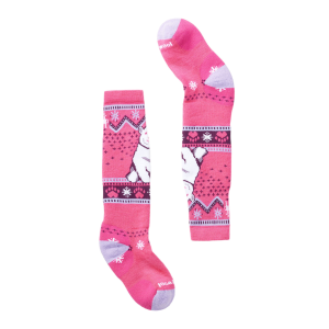 Smartwool Wintersport Full Cushion Polar Bear Pattern Over The Calf Sock - Kids'
