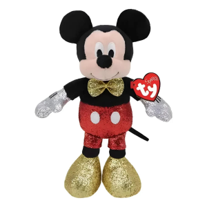 Ty Mickey Mouse Beanie Baby Sparkle Plush