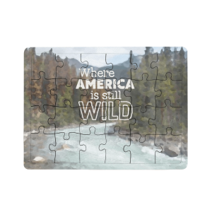 Big Sky Carvers Still Wild Postcard Puzzle