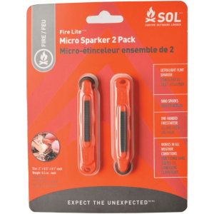 Adventure Medical Kits SOL Fire Lite Micro Sparker (2 Pack)