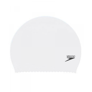 Speedo Jr. Solid Latex Swim Cap - Kids'