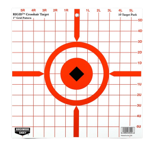 Birchwood Casey Rigid 12" Crosshair Sight-In 10 Target