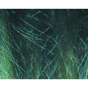 Hareline Dubbin Minnow Back Shimmer Fringe
