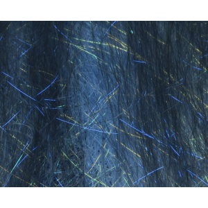 Hareline Dubbin Minnow Back Shimmer Fringe