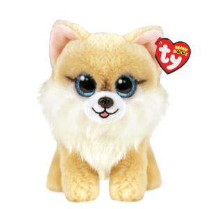 Ty Honeycomb Tan Dog Beanie Boo Plush