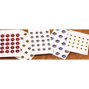 Hareline Dubbin 3D Holographic Eyes