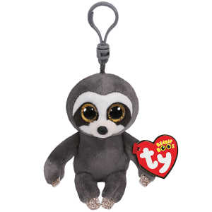 Ty Dangler Sloth Keychain
