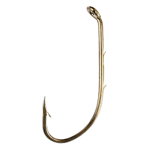 Eagle Claw Baitholder Down Eye 2 Slices Offset Hook