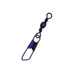 Eagle Claw Barrel Swivel with Safety Snap
