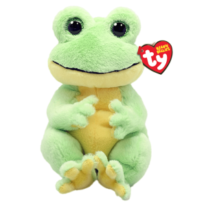Ty Snapper Green Frog Beanie Boo Plush