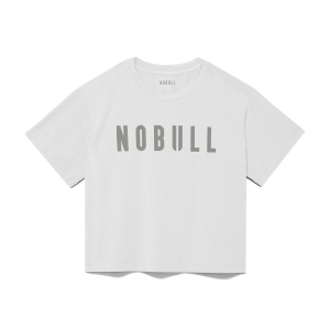 Nobull NOBULL - Boxy Tee Women's - White - $34.00 at NOBULL