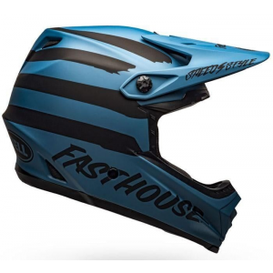 Bell | Full-9 Fasthouse Helmet Men's | Size Medium In Fasthouse Matte Blue/black