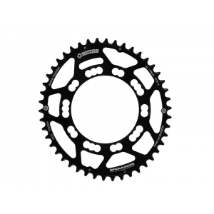 Rotor | Q-Ring Road Chainring 110Bcd 5Bolt 52T, Aero, Outer, 5 Bolt, 110Bcd | Aluminum