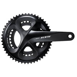 Shimano | 105 Fc-R7000 Crankset | Black | 170Mm, 52/36 Tooth | Aluminum