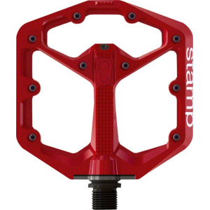 Crankbrothers | Stamp 7 Small Bike Pedals | Red | Small | Aluminum