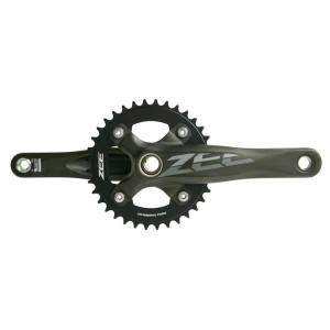 Shimano | Zee Fc-M645 83Mm Crankset | Black | 170Mm, With 36 Tooth Chainring | Aluminum