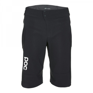 Poc | Essential Mtb W's Shorts Women's | Size Extra Small In Uranium Black | Nylon