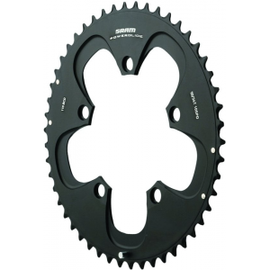 Sram | Red/force 10 Speed Chainring | Black | 110 Bcd, 50 Tooth, Use W/ 34T