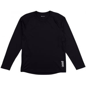 Poc | Resistance Dh Ls Jersey Men's | Size Small In Carbon Black | Nylon