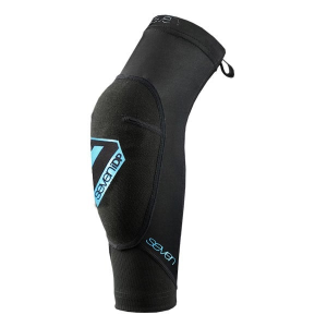 7Idp | Transition Elbow/forearm Guards Men's | Size Large In Black/blue | Polyester/spandex