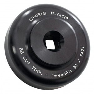 Chris King | Bottom Bracket Cup Tool | Black | Threadfit 30 And T47X