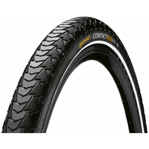 Continental | Contact Plus 700C Tire | Black | 700X42C Reflex