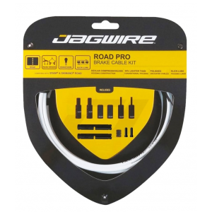 Jagwire | Road Pro Brake Cable Kit - Road | White | Sram/shimano